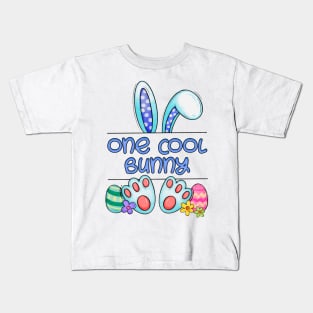 one cool bunny Kids T-Shirt